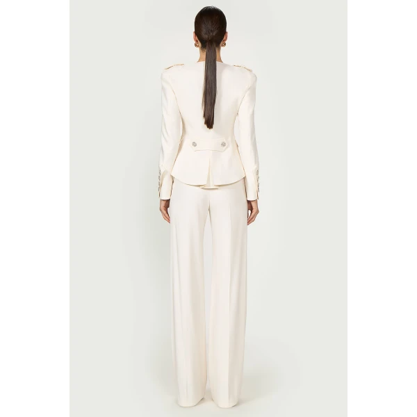 Costarellos Pants - Romantic Greek Lace - Shop at Luxury Shoes 
