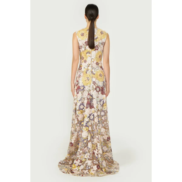 Costarellos Dresses - Romantic Greek Lace - Shop at Luxury Shoes 