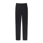 Destree Black merino wool pants - Destree - Graphic Parisian Fashion - Shop at Luxury Shoes 