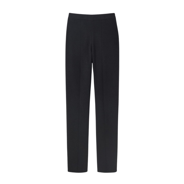 Destree Black merino wool pants - Destree - Graphic Parisian Fashion - Shop at Luxury Shoes 
