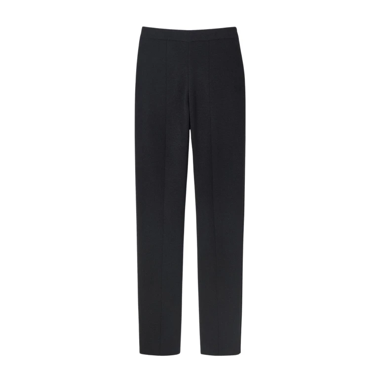 Destree Black merino wool pants - Destree - Graphic Parisian Fashion - Shop at Luxury Shoes 
