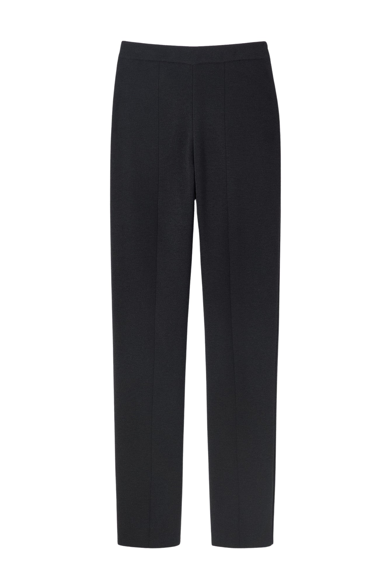 Destree Black merino wool pants - Destree - Graphic Parisian Fashion - Shop at Luxury Shoes 
