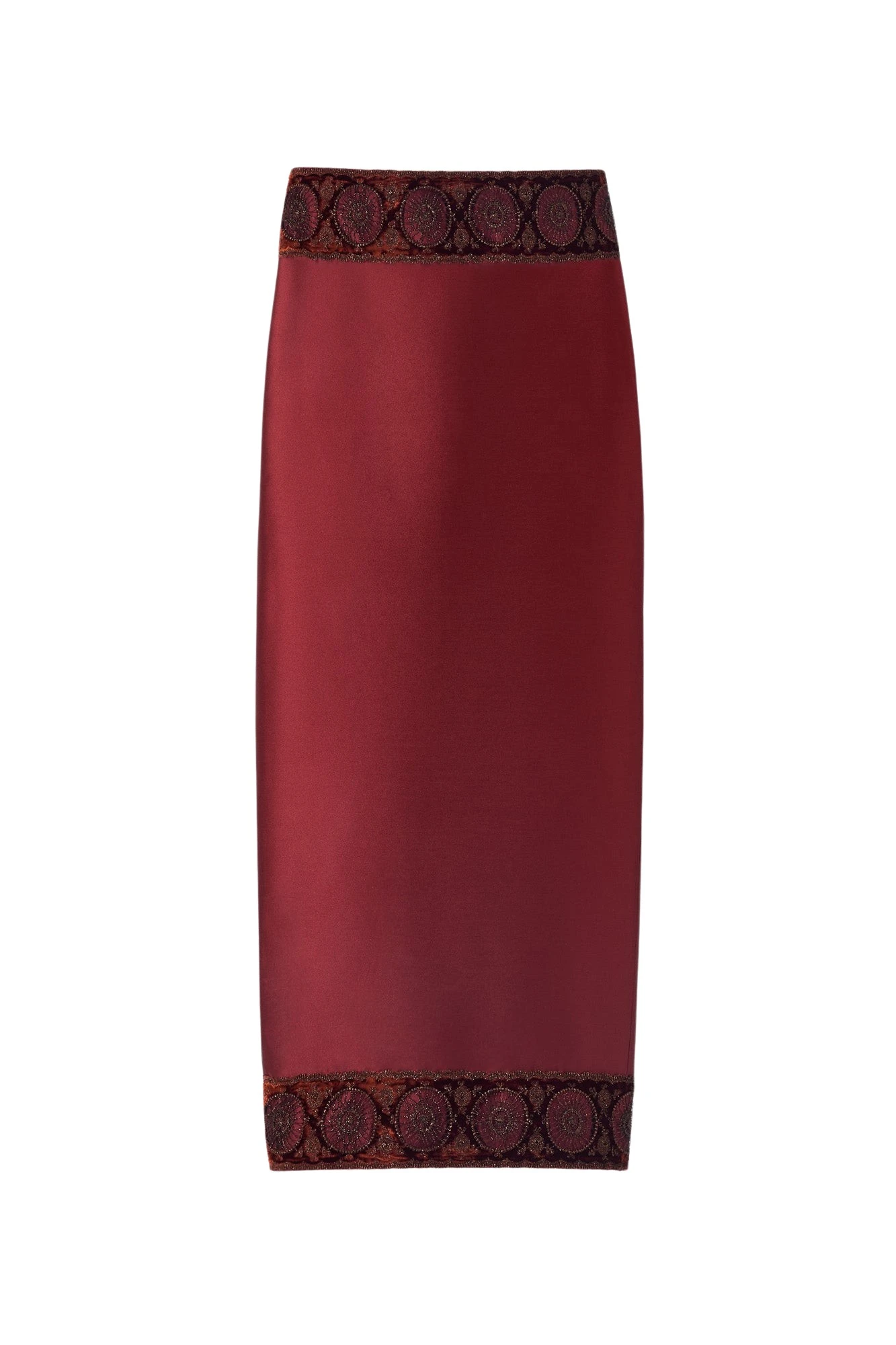 Destree-Burgundy-midi-skirt-with-embroidered-details34790_nobg Destree Burgundy midi skirt with embroidered details - Destree - Graphic Parisian Fashion - Shop at Luxury Shoes