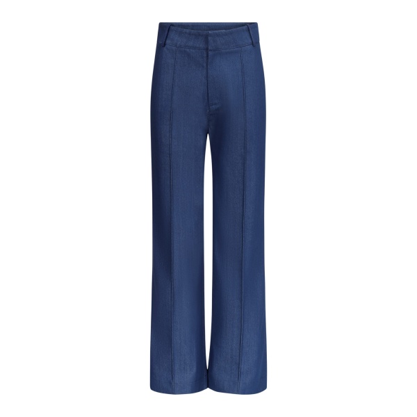 Destree Denim blue straight pants - Destree - Graphic Parisian Fashion - Shop at Luxury Shoes 