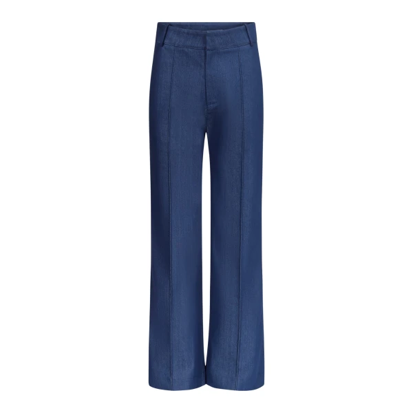 Destree Denim blue straight pants - Destree - Graphic Parisian Fashion - Shop at Luxury Shoes 