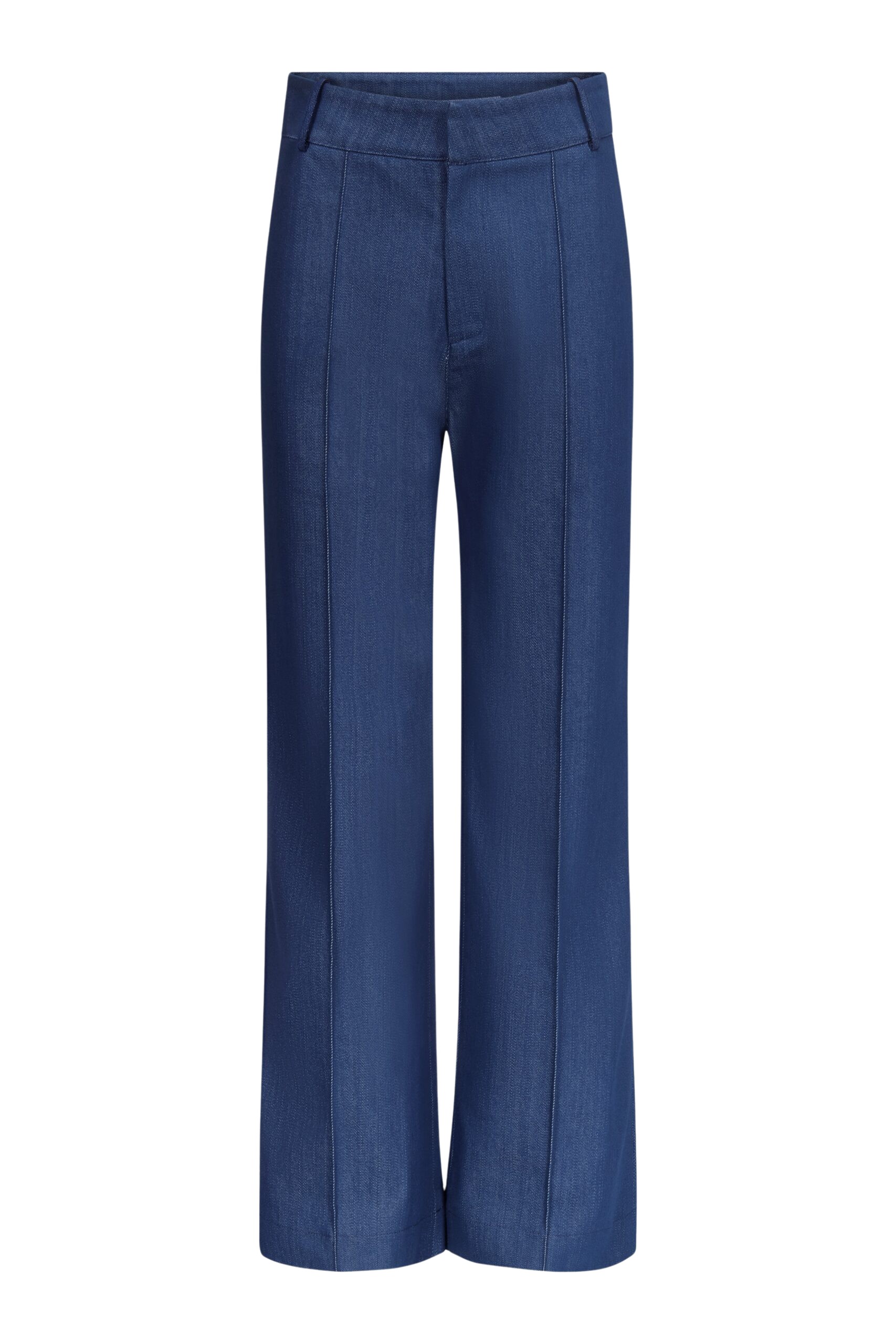 Destree Denim blue straight pants - Destree - Graphic Parisian Fashion - Shop at Luxury Shoes 