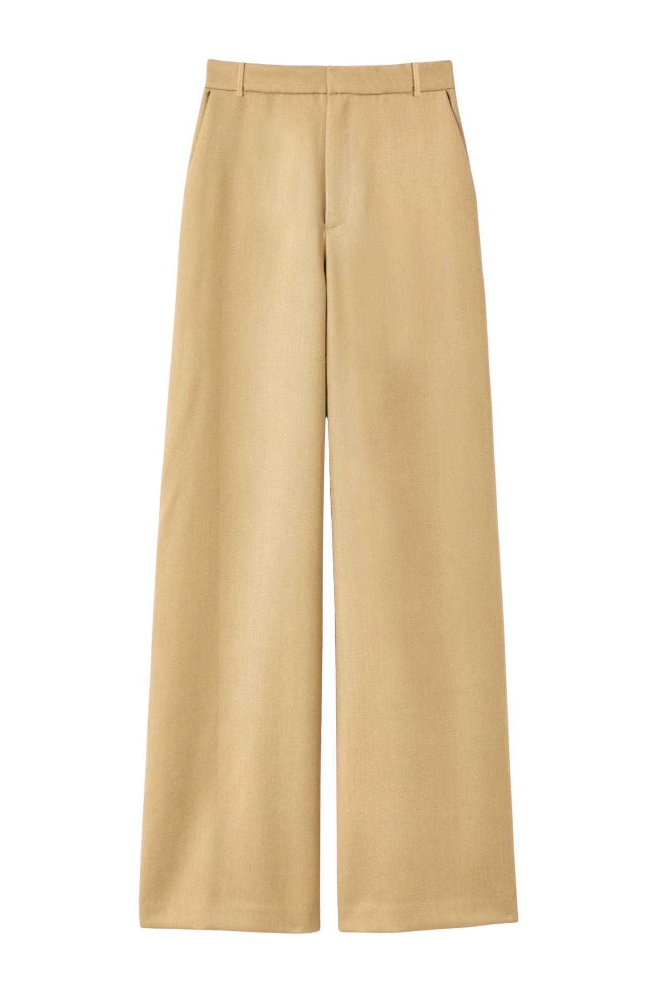 Destree-Light-Beige-Serge-Trousers99636_nobg Destree Light Beige Serge Trousers - Destree - Graphic Parisian Fashion - Shop at Luxury Shoes