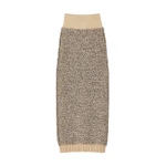 Destree Textured knit midi skirt in merino wool - Destree - Graphic Parisian Fashion - Shop at Luxury Shoes 