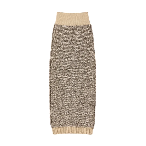 Destree Textured knit midi skirt in merino wool - Destree - Graphic Parisian Fashion - Shop at Luxury Shoes 