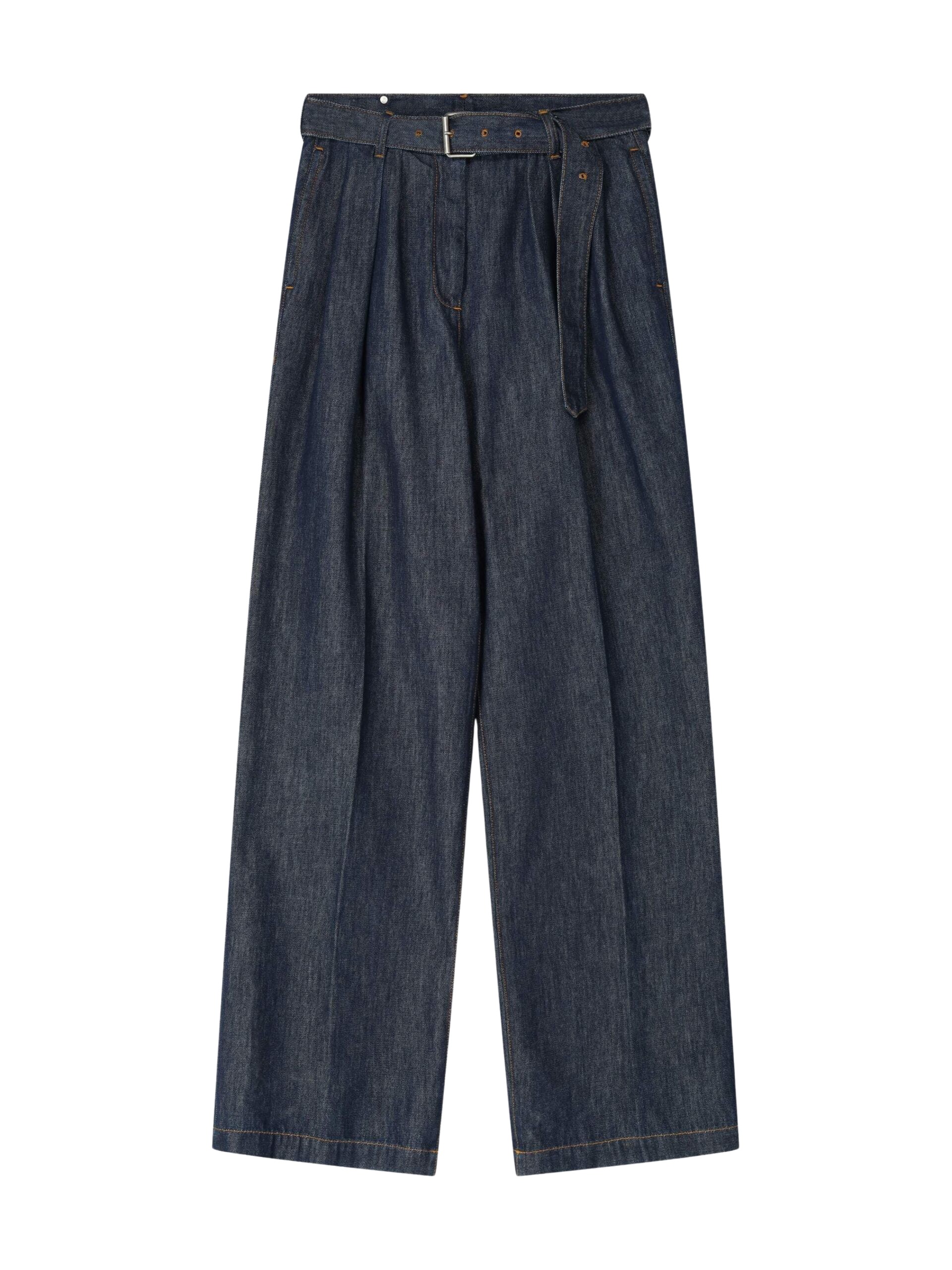 Dries-Van-Noten-Belted-Denim-Pants-scaled51306_nobg Dries Van Noten Belted Denim Pants - Dries Van Noten Pants - Belgian Fashion Design - Shop at Luxury Shoes
