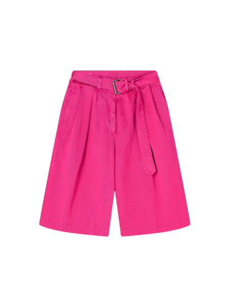 Dries Van Noten Belted Overdyed Shorts - Dries Van Noten Shorts - Belgian Fashion Design - Shop at Luxury Shoes 
