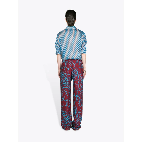 Dries Van Noten Elasticated Pants - Dries Van Noten Pants - Belgian Fashion Design - Shop at Luxury Shoes 