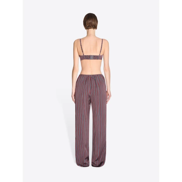 Dries Van Noten Elasticated Viscose Silk Pants - Dries Van Noten Pants - Belgian Fashion Design - Shop at Luxury Shoes 
