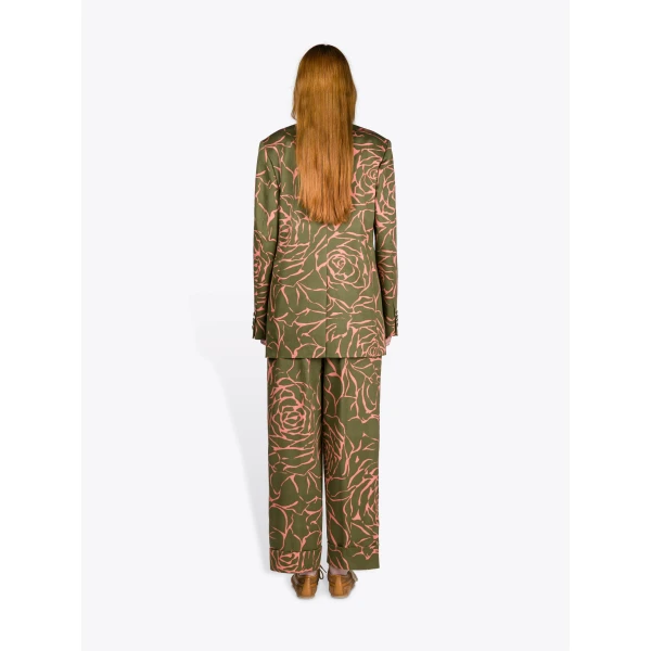 Dries Van Noten Loose Fit Blazer - Dries Van Noten Jackets - Belgian Fashion Design - Shop at Luxury Shoes 