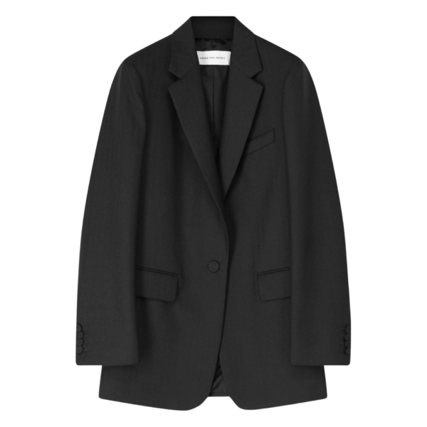 Dries Van Noten Loose Fit Wool Blazer - Dries Van Noten Jackets - Belgian Fashion Design - Shop at Luxury Shoes 