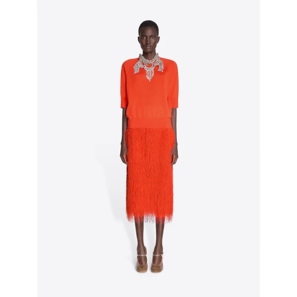 Dries Van Noten Merino Sweater - Dries Van Noten Knitwear - Belgian Fashion Design - Shop at Luxury Shoes 