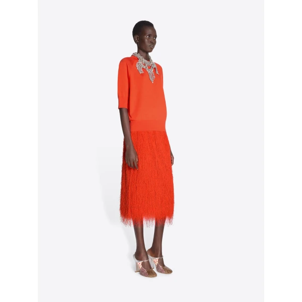 Dries Van Noten Merino Sweater - Dries Van Noten Knitwear - Belgian Fashion Design - Shop at Luxury Shoes 