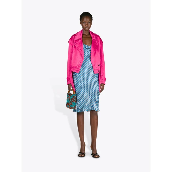 Dries Van Noten Overdyed Biker Jacket - Dries Van Noten Jackets - Belgian Fashion Design - Shop at Luxury Shoes 