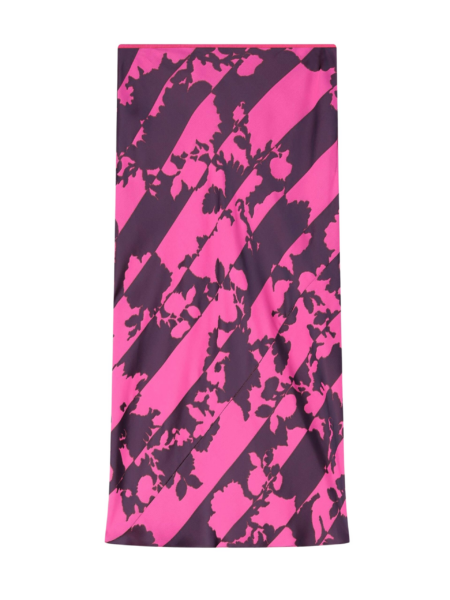 Dries Van Noten Printed Midi Skirt - Dries Van Noten Skirts - Belgian Fashion Design - Shop at Luxury Shoes 