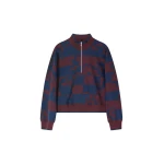 Dries Van Noten Printed Zipped Sweatshirt - Dries Van Noten Tops - Belgian Fashion Design - Shop at Luxury Shoes 