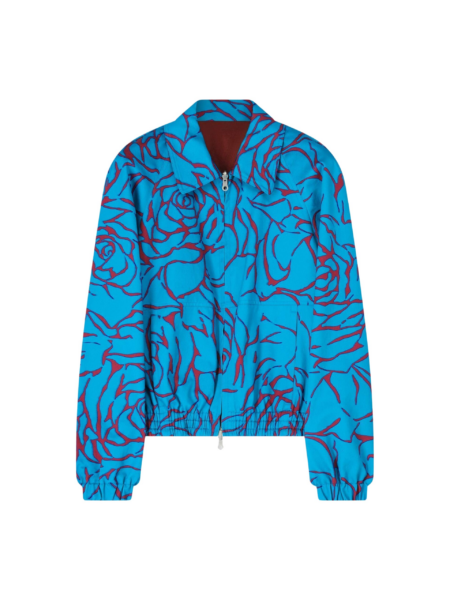 Dries Van Noten Reversible Cotton Blouson - Dries Van Noten Tops - Belgian Fashion Design - Shop at Luxury Shoes 