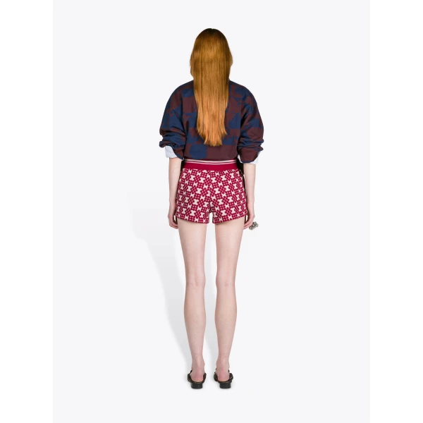 Dries Van Noten Ribbed Jacquard Shorts - Dries Van Noten Shorts - Belgian Fashion Design - Shop at Luxury Shoes 