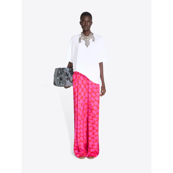 Dries Van Noten Wide Pleated Pants - Dries Van Noten Pants - Belgian Fashion Design - Shop at Luxury Shoes 