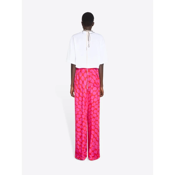 Dries Van Noten Wide Pleated Pants - Dries Van Noten Pants - Belgian Fashion Design - Shop at Luxury Shoes 