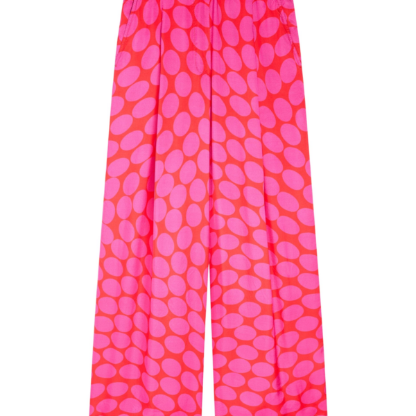 Dries Van Noten Wide Pleated Pants - Dries Van Noten Pants - Belgian Fashion Design - Shop at Luxury Shoes 
