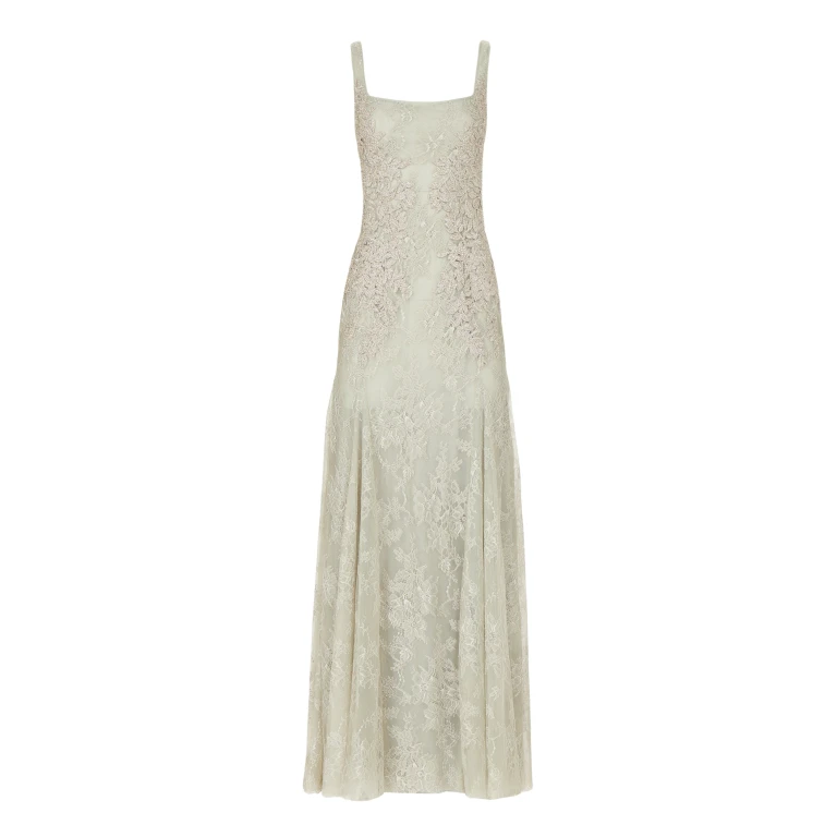 Costarellos Dresses - Romantic Greek Lace - Shop at Luxury Shoes 