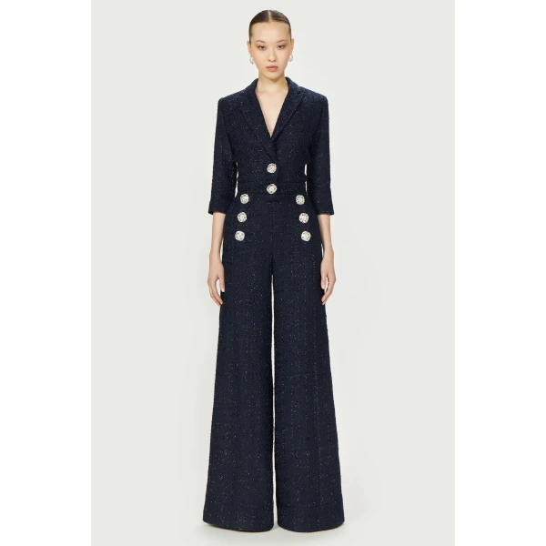 Costarellos Jumpsuit - Romantic Greek Lace - Shop at Luxury Shoes 