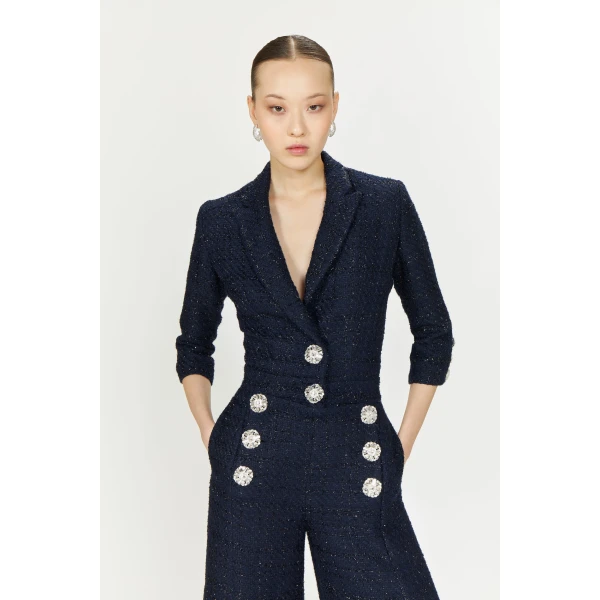 Costarellos Jumpsuit - Romantic Greek Lace - Shop at Luxury Shoes 
