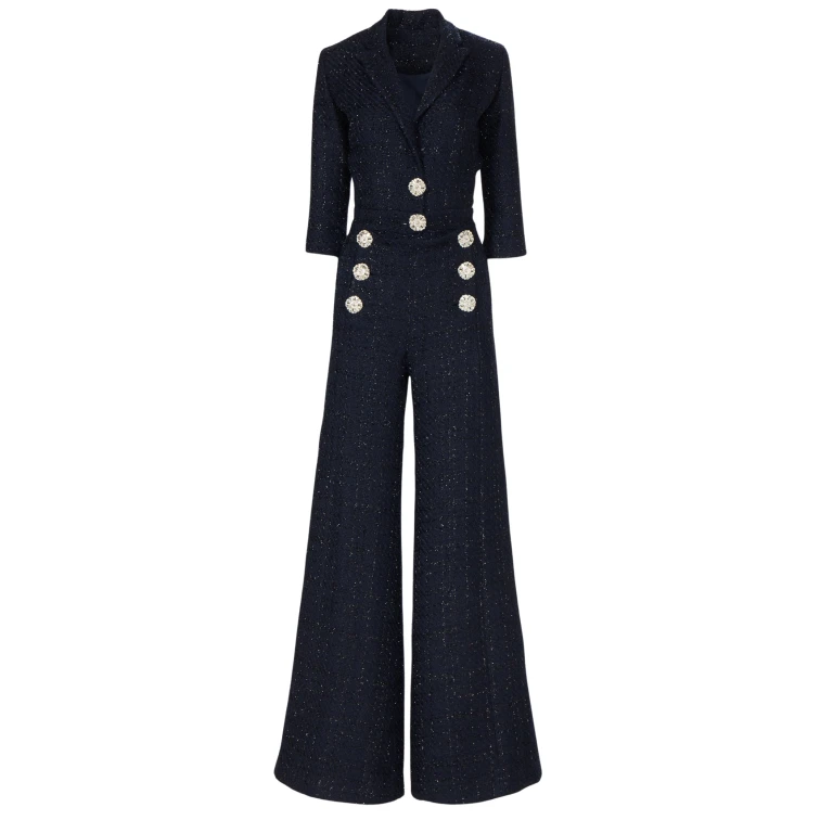 Costarellos Jumpsuit - Romantic Greek Lace - Shop at Luxury Shoes 