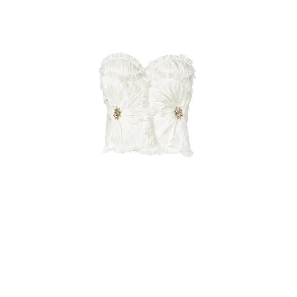 Costarellos Tops - Romantic Greek Lace - Shop at Luxury Shoes 