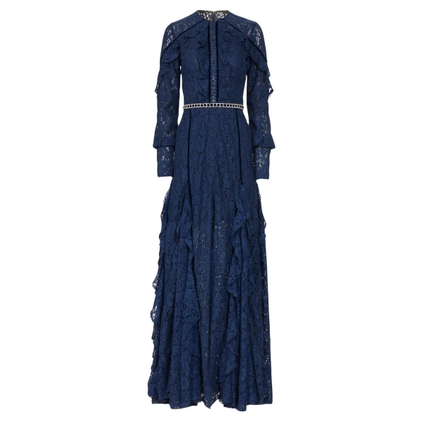 Costarellos Dresses - Romantic Greek Lace - Shop at Luxury Shoes 