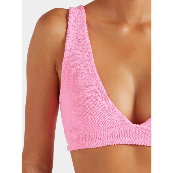 Bubblegum - Hunza G Crinkle Swimwear - One Size - Shop at Luxury Shoes 
