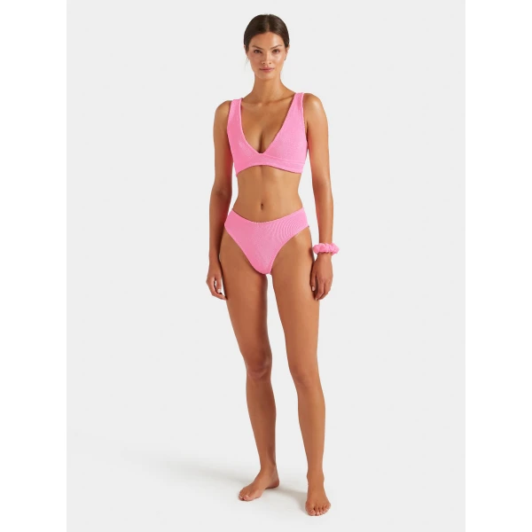 Bubblegum - Hunza G Crinkle Swimwear - One Size - Shop at Luxury Shoes 
