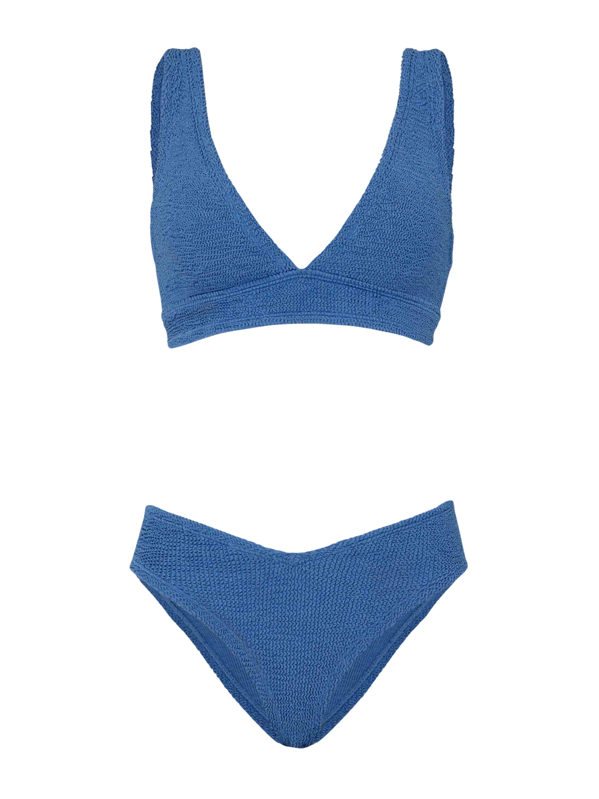Hunza G Angel Bikini
Metallic Denim