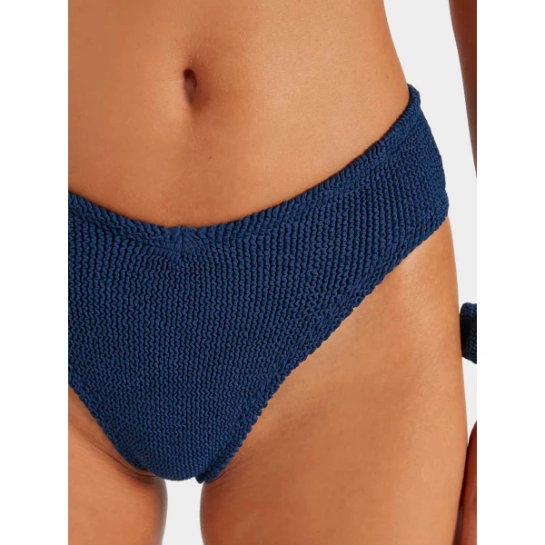 Navy - Hunza G Crinkle Swimwear - One Size - Shop at Luxury Shoes 