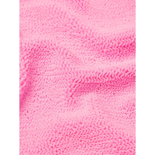Bubblegum - Hunza G Crinkle Swimwear - One Size - Shop at Luxury Shoes 