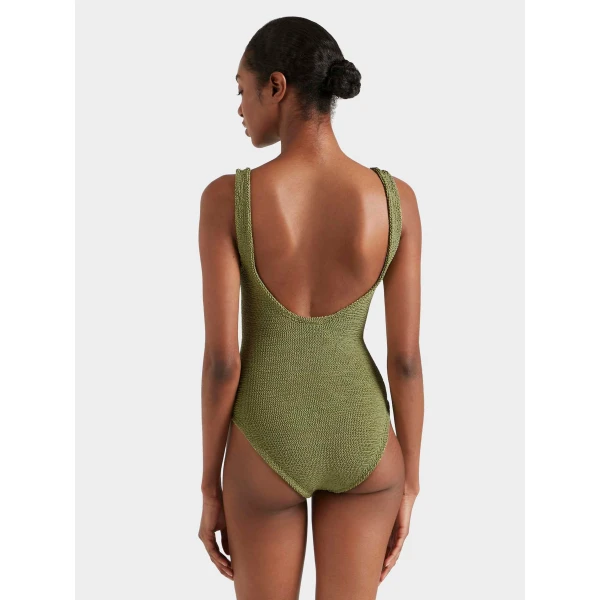 Hunza G Coverage Celine Swim With Tonal Hoops