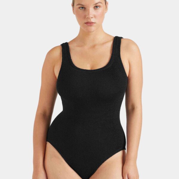 Hunza G Coverage Square Neck Swim
Black, view 2