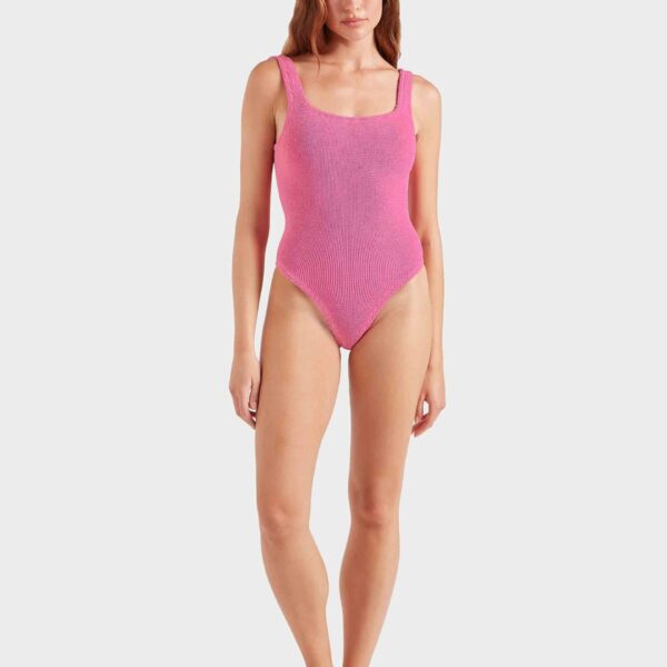 Hunza G Coverage Square Neck Swim
Candy Pink, view 5
