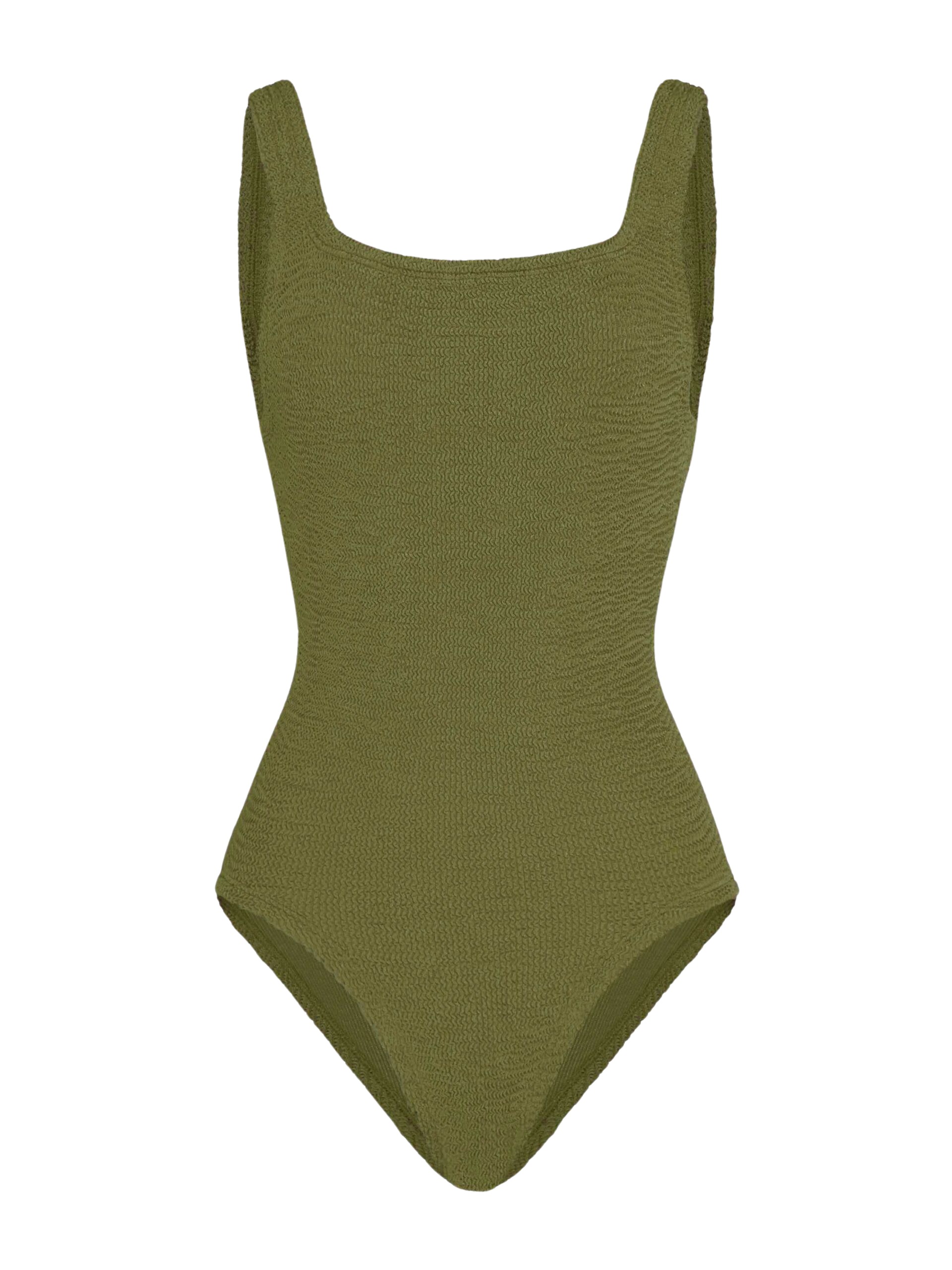 Hunza G Coverage Square Neck Swim
Metallic Moss