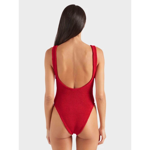 Hunza G Domino Swim With Tonal Hoops