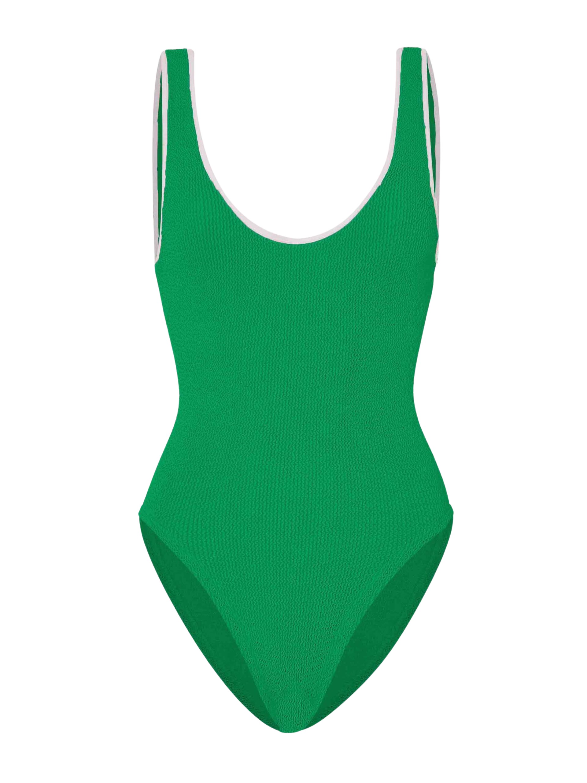 Hunza G Faye Swim
Emerald/White