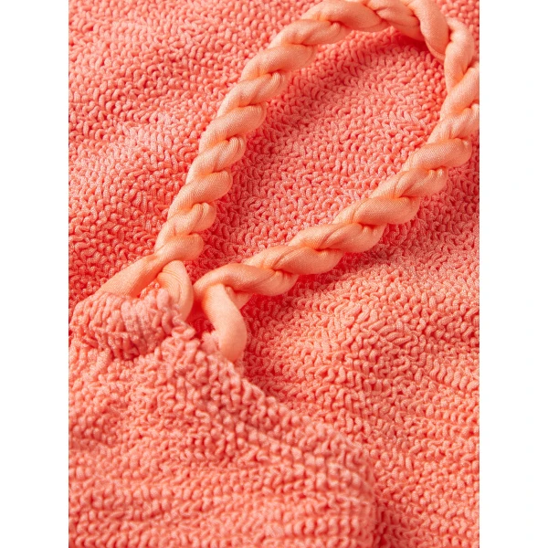 Metallic Coral - Hunza G Crinkle Swimwear - One Size - Shop at Luxury Shoes 