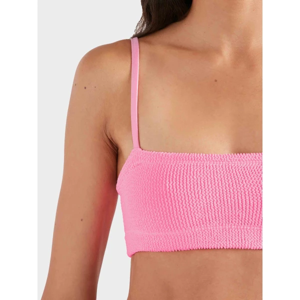 Bubblegum - Hunza G Crinkle Swimwear - One Size - Shop at Luxury Shoes 