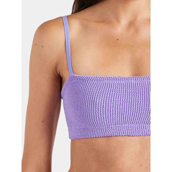 Lilac - Hunza G Crinkle Swimwear - One Size - Shop at Luxury Shoes 