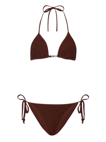 Hunza G Gina Beaded Bikini